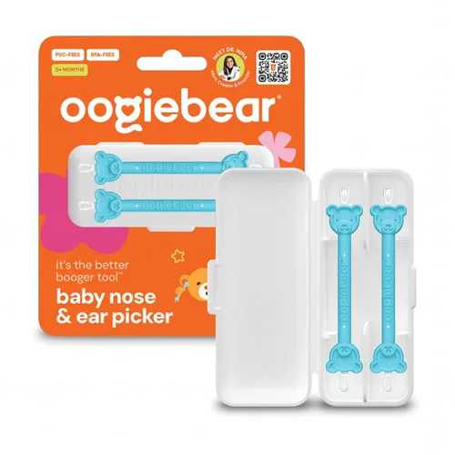Miniatura 15 de Oogiebear – Limpiador de oídos y nariz para bebés, Paquete de 1 Azul