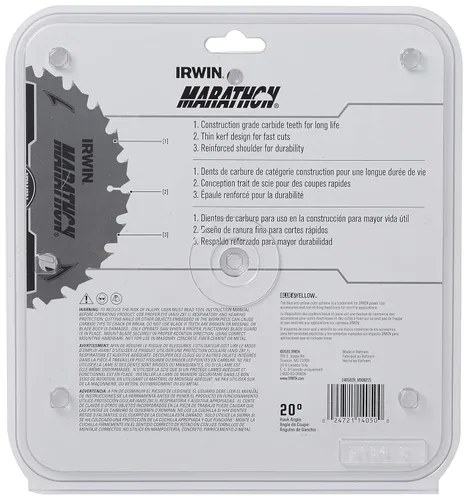Miniatura 3 de Cuchilla de carburo Mitra de cuchilla circular MARATHON de IRWIN Tools
