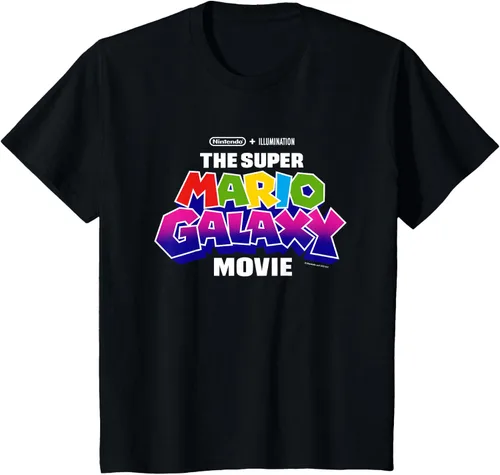 Miniatura 7 de Camiseta con el logotipo de la película Super Mario Galaxy