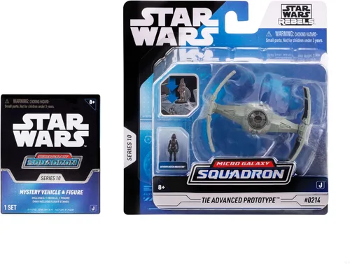 Miniatura 13 de Star Wars Micro Galaxy Squadron TIE Defender Elite Mystery Bundle - Vehículos de 3 y 2.5 pulgadas con accesorios (exclusivo de Amazon)