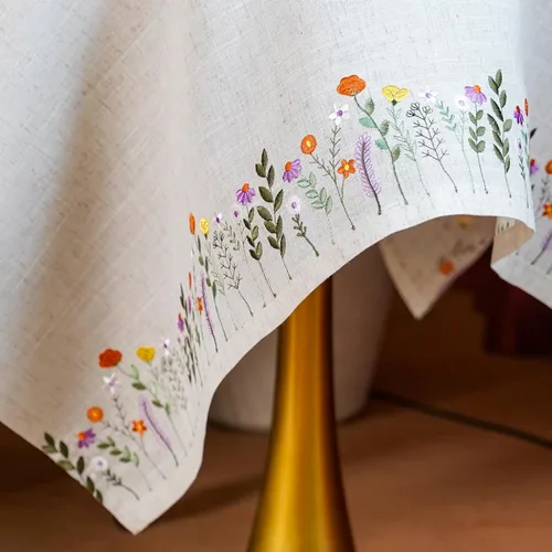 Miniatura 7 de ARTABLE Mantel pequeño de encaje de macramé de otoño y Navidad, para Acción de Gracias, al aire libre, granja, rústico, cocina, fiesta, cumpleaños