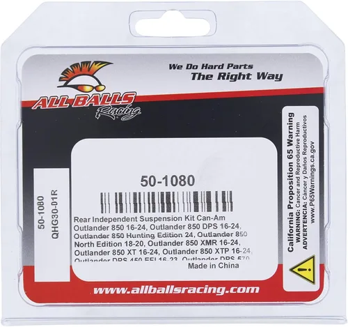 Miniatura 4 de All Balls Racing 50-1080 - Suspensión trasera independiente compatible con Can-Am Outlander 1000 Efi 6X6 2015