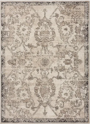 Miniatura 7 de LUXE WEAVERS Alfombra oriental floral beige envejecida 5x7