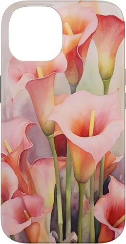 Miniatura 4 de iPhone 13 Pro Calla Lilies Flower Floral Watercolor Case