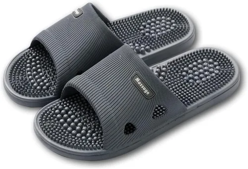 Miniatura 9 de Acupresión Reflexología Baño Masaje Zapatillas Sandalias Sandalias para Hombre y Mujer Hogar Absorción de Golpes, Terapia Promoción de la Rosa