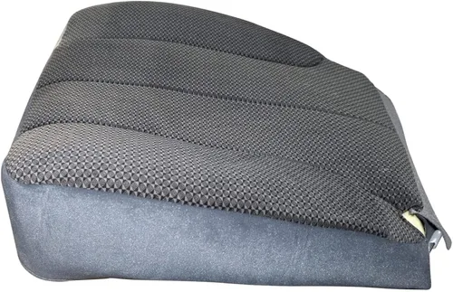 Miniatura 8 de GXARTS Funda de asiento de tela de repuesto para parte inferior del lado del conductor, color gris oscuro, compatible con Dodge Ram 1500 2500 3500
