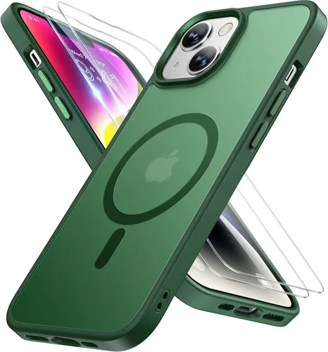 Miniatura 33 de Miracase Funda diseñada para iPhone SE 2022/SE 2020/7/8, funda multicolor de silicona a prueba de golpes (rojo)