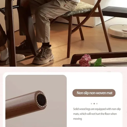 Miniatura 4 de Sillas de comedor de madera, sillas de comedor, silla de cocina, silla lateral de cocina con respaldo alto con paquete suave para salas de estar