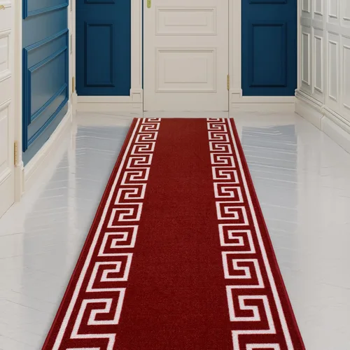 Miniatura 7 de CreativeDeco Alfombra de pasillo hecha a medida de pelo bajo con respaldo de goma para cocina, vestíbulo, pasillo, entrada, elige tu longitud