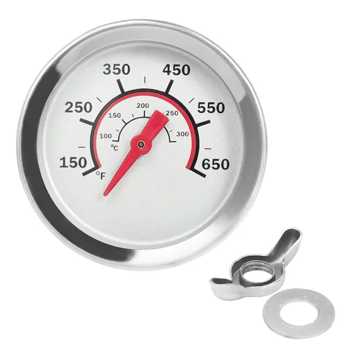 Medidor de temperatura de parrilla de 1.8 pulgadas para reemplazo de termómetro de parrilla CharBroil G432-8L00-W1 Charbroil Advantage Tru-Infrared