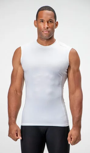 Miniatura 4 de DEVOPS Paquete de 3 camisas de compresión atléticas para hombre sin mangas