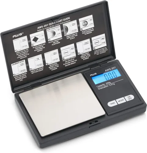 Miniatura 8 de Báscula digital de bolsillo de la serie, 21.16 oz x 0.00 oz, báscula digital de gramos a pequeña escala de alimentos, báscula de joyería, báscula