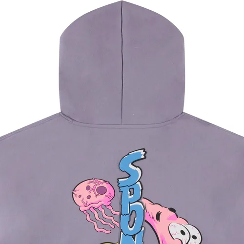 Miniatura 7 de Bob Esponja SquarePants Mens All Over Print Sudadera con capucha