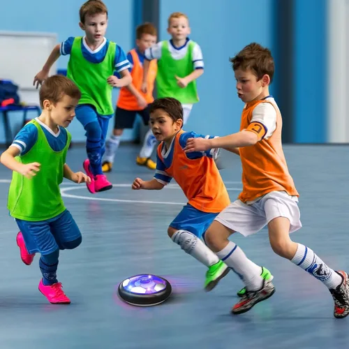 Miniatura 7 de Pelota de Fútbol Flotante Juguetes para Niños y Niñas de 3 4 5 6 7 8-12 Años, Pelota Flotante Recargable con Luces LED Coloridas y Espuma