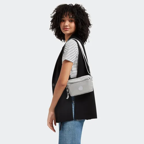 Miniatura 7 de Kipling Abanu - Bolso cruzado para mujer, ligero, cintura ajustable con bolsillos con cremallera de múltiples compartimentos