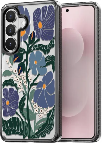 Miniatura 10 de Rosarnnah Funda compatible con Samsung Galaxy S24 Ultra, bonita estética, a la moda, divertida funda con estampado de gatito y gato, duradera a