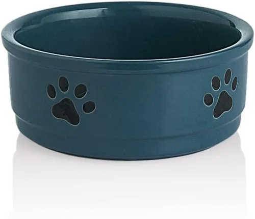 Miniatura 21 de Sweejar Cuencos de Cerámica para Perros, Plato de Comida para Perros Pequeños y Gatos, Cuenco de Porcelana Resistente para Mascotas para Comida