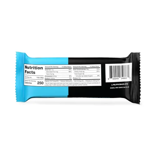 Miniatura 2 de Barra de Proteína Legion Sabor Mantequilla de Maní y Mermelada - 100% Proteína de Suero, Barras de Proteína Sin Soja con Fibra Prebiótica - Barra