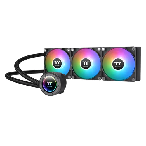 Miniatura 11 de Thermaltake TH420 ARGB Sync All-in-One Liquid Cooler Edición Nieve, AMD(AM5/AM4) Intel(LGA 1700/1200), Radiador de Alta Eficiencia de 420mm, Blanco