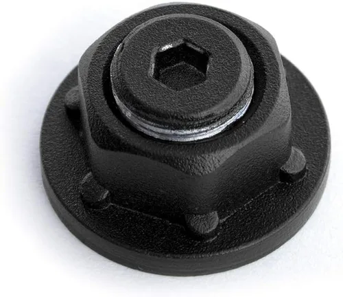 Miniatura 3 de OZCO 10 tuercas hexagonales de aluminio de 1-1/2 pulgadas Cubiertas decorativas para tuercas hexagonales para pérgola, cubierta, pabellón