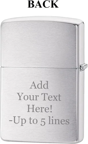 Miniatura 2 de Zippo Encendedor - Mensaje personalizado grabado en la parte trasera para especialista en trabajadores de mantenimiento comerciantes o artesanos