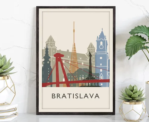 Miniatura 43 de Póster de ilustración de Lisboa, póster de horizonte de Lisboa Portugal, impresión de paisaje urbano y monumento, arte de pared para el hogar