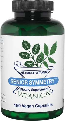 Miniatura 8 de Vitanica, Senior Symmetry, multivitaminas y minerales de 65 años en adelante, vegano, 180 cápsulas