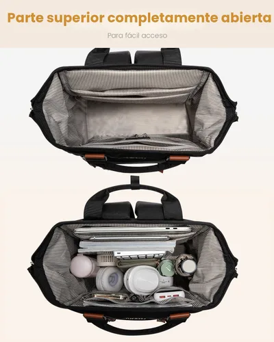 Miniatura 3 de LOVEVOOK - Mochila para laptop, para viaje de trabajo, bolso de enfermera, profesor, médico, viajero, para computadora de negocios, mochila 1