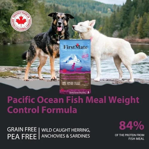Miniatura 3 de FirstMate Pet Foods Alimento seco para perros – Ingrediente limitado Fórmula de control de peso de comida de pescado del océano Pacífico – Receta