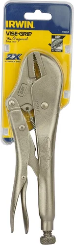 Miniatura 8 de IRWIN VISE-GRIP - Alicates de bloqueo originales, mordaza recta, 10 pulgadas (102L3) (paquete de 2)