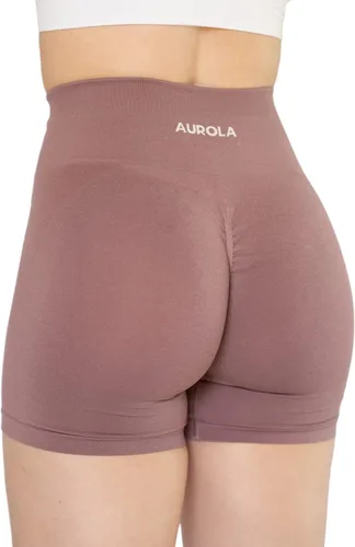 Miniatura 2 de AUROLA Intensify - Pantalones cortos de entrenamiento para mujer, sin costuras, para gimnasio, yoga, correr, deporte, ejercicio activo, fitness