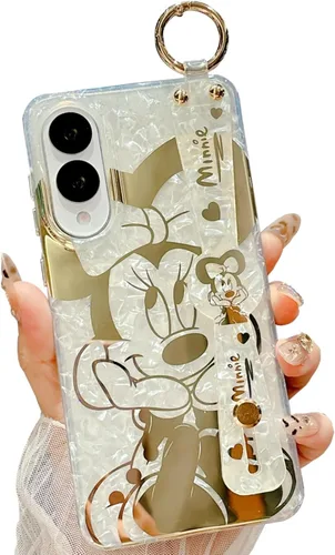 Miniatura 14 de Funda para Galaxy S20 con Banda de Muñeca y Soporte Ultra Delgada IMD Patrón de Animales Resistente a Golpes Funda con Soporte de Protección