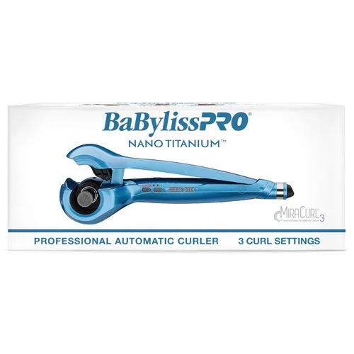 Miniatura 6 de BabylissPRO Nano Titanium - Rizador de pelo profesional, herramienta 3 en 1 para rizos apretados, sueltos u ondulados