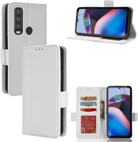 Miniatura 145 de Funda de piel sintética compatible con Motorola Moto E22 4G, funda de piel sintética compatible con Motorola Moto E22i 4G, color negro