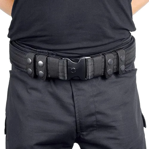 Miniatura 5 de TAFTACFR Cinturón de servicio para la aplicación de la ley Utilidad Seguridad Policía Militar 2.0 "Tactical Patrol Belt Set