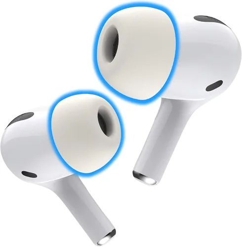 Miniatura 19 de Foam Masters - Almohadillas de espuma viscoelástica para AirPods Pro de 1ª y 2ª generación, cómodas, seguras, mejor cancelación de ruido, versión