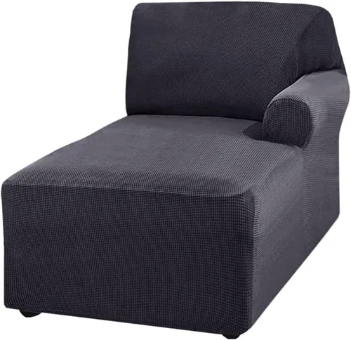 Miniatura 10 de SFYZ HOME Funda de sillón jacquard moderno, de forro polar, funda elástica para sillón izquierdo/derecho para sofá biplaza en forma de L