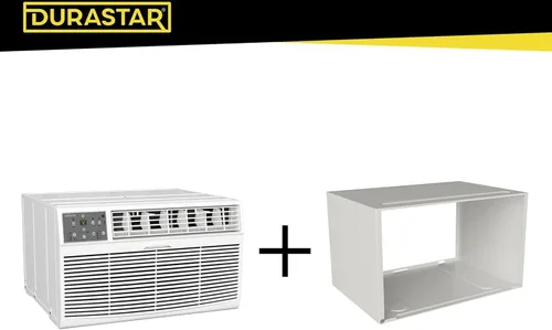 Miniatura 2 de Durastar DRTAC102XNA1 10,000 BTU 208 / 230V a través de la pared aire acondicionado y control remoto - Blanco