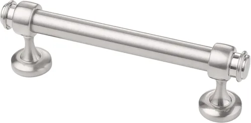 Miniatura 19 de Alzassbg - Paquete de 10 tiradores dorados cepillados para gabinete, manijas de cocina de 3 pulgadas (76mm) de centro a centro de agujero, barra