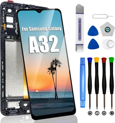 Miniatura 13 de para Samsung Galaxy A12 Reemplazo de pantalla, con marco, pantalla LCD de 6.6 pulgadas digitalizador para Samsung A125U, S127DL, A125A, A125W