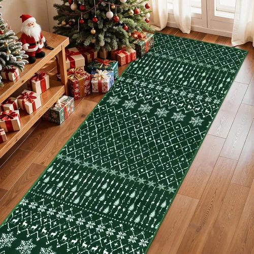 Miniatura 12 de Lahome Alfombras marroquíes para pasillos 2x8 Beige Alfombra de pasillo lavable antideslizante resistente a las manchas Alfombra de cocina