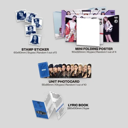 Miniatura 3 de ITZY - [KILL MY DOUBT] (DIGIPACK Ver. - Al azar) - Libro de fotos + tarjeta de fotos de unidad + libro de letras + mini póster plegable + calcomanía