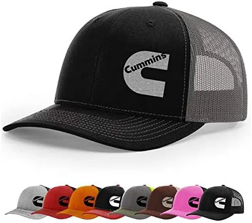 Miniatura 2 de Diesel Tees Cummins Snapback Trucker Hats 112 negrogris NegroGris