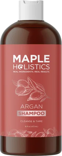 Miniatura 10 de Champú de aceite de argán para cabello seco - Champú sin sulfato para cabello dañado y encrespamiento con aceite de argán para el cabello - Champú