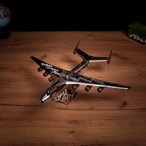 Miniatura 2 de METAL-TIME ANTONOV Mriya AN-225 - Producto oficial de edición exclusiva, modelo mecánico, avión de carga, kit de bricolaje modelo 3D