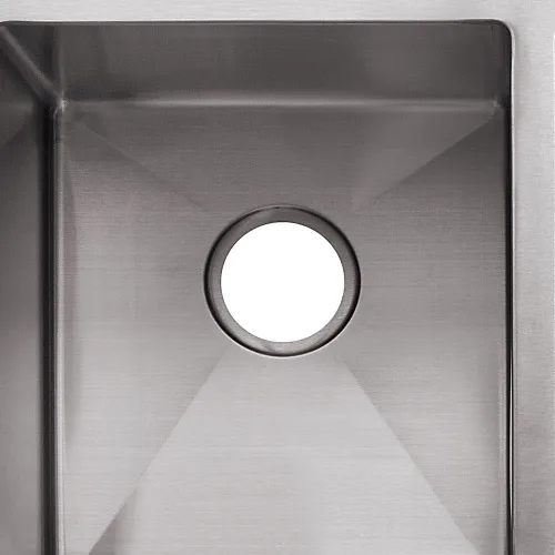 Miniatura 2 de Franke - Fregadero de cocina Vector de 25 pulgadas. De montaje dual, una sola batea, 1 agujero y 9 pulgadas de profundidad con sistema