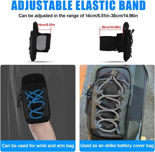 Miniatura 8 de Tool Front Frame Bag Sur Ron Storage Bag Electric Motorcycle Waterproof Reflective Design For Surron Light bee S/X Segway X160/X260 Talaria