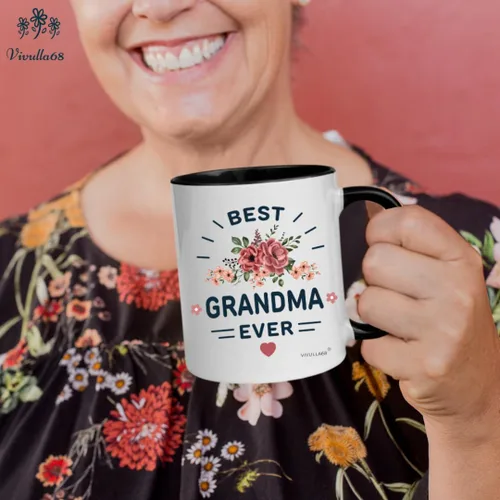 Miniatura 4 de Juego de tazas de café para los mejores abuelos, regalo de tazas para abuelos, ideas de regalos de nietos, nietos, anuncio de nuevo abuelo, Navidad