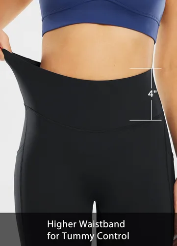Miniatura 3 de BALEAF Leggings for Women with Pockets Tummy Control Compression Workout Athletic Running High Waisted Yoga Pants