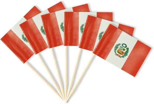 Miniatura 26 de Palillos de dientes pequeños con bandera australiana para aperitivos de fiesta, cupcakes, pasteles y comida, perfectos para vacaciones nacionales